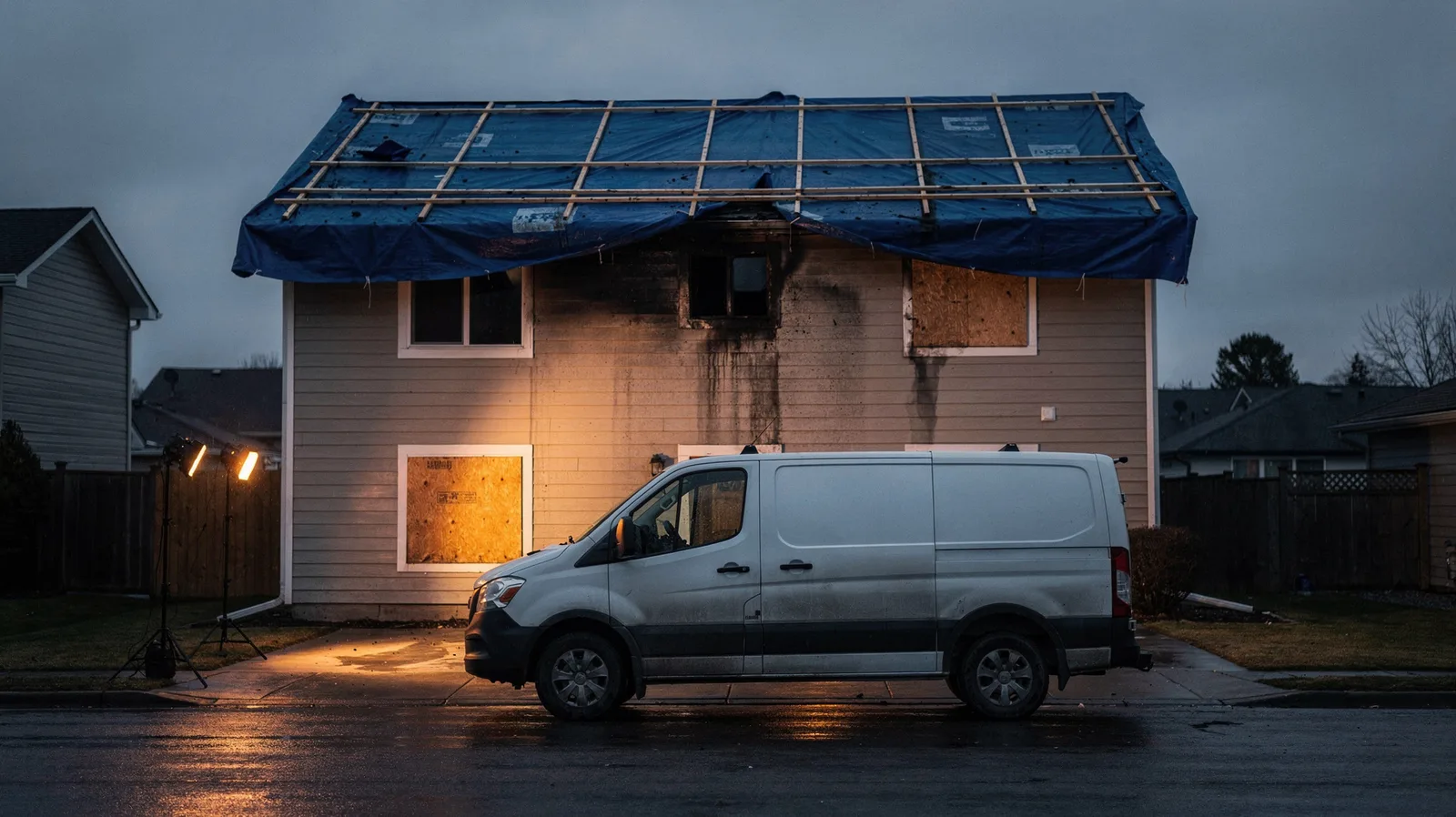 Fire Damage Restoration in England, AR near me